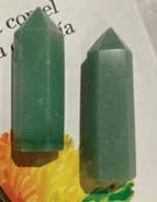 Obelisco Cuarzo Verde